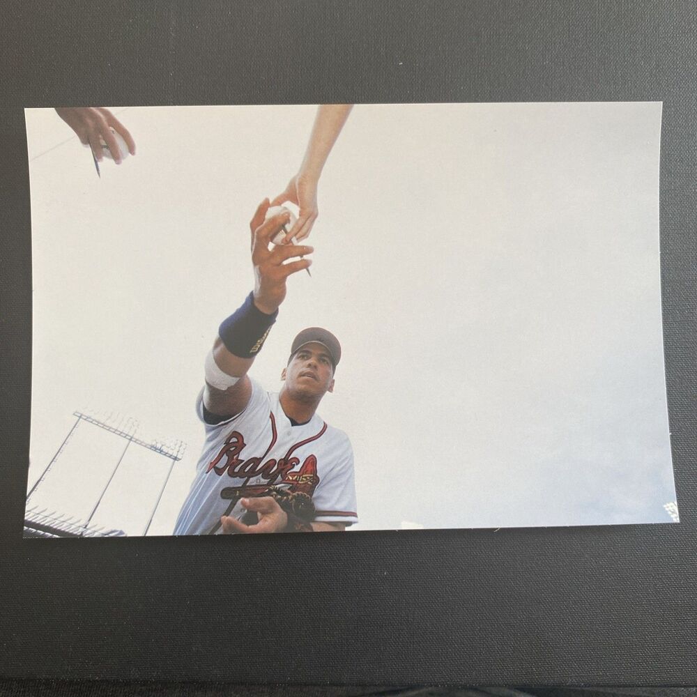 Andres Galarraga 1998 Pinnacle Snapshots 4x6 Photo 11 Of 18 Atlanta Braves